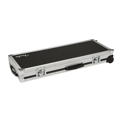 Fender CEO Flight Case with Wheels, Black and Silver