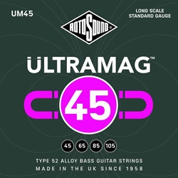 Rotosound Ultramag Standard Bass Strings, 45-105