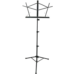 Tubular Black Music Stand