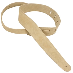 Henry Heller Capri Suede Strap, 2.5", Honey