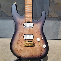 Charvel Pro-Mod DK24 HH 2PT, Satin Trans Black Burst