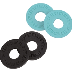 Fender Strap Blocks, Black/Daphne Blue