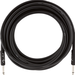 Fender Professional Series Instrument Cable, 18.6', Black