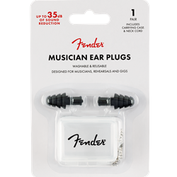 Fender Musician Series Ear Plugs, Black