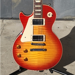 Used Left Handed 2012 Gibson Les Paul Standard Cherry Sunburst with Hard Case
