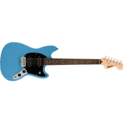 SQUIER SONIC™ MUSTANG® HHLaurel Fingerboard, Black Pickguard, California Blue