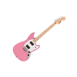 SQUIER SONIC™ MUSTANG® HH
Maple Fingerboard, White Pickguard, Flash Pink