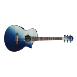Ibanez AEWC Thinline Acoustic Electric Indigo Sunset Fade
