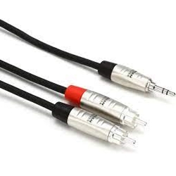 3.5MM TRS TO DUAL RCA