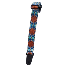 Henry Heller  2" Sub Design Kaleidoscope 70 Gtr Strap