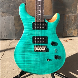 PRS SE Custom 24-08 Turquoise Electric Guitar