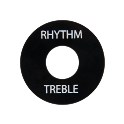 Gibson Toggle Switch Washer, Black with White