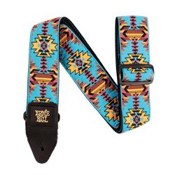 Classic Jacquard Guitar Strap/Bass Strap - Albuquerque Noon