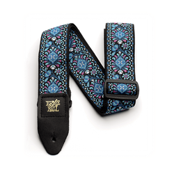 EB Classic Jacquard Gtr Strap Indigo Orchid