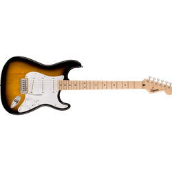 Squier Sonic® Stratocaster® Pack, Maple Fingerboard, 2-Color Sunburst, Gig Bag, 10G - 120V