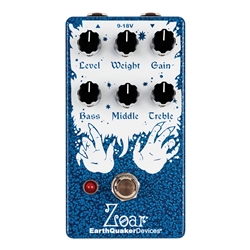 ZOAR Dynamic Audio Grinder - USAPowder: Blue Hammertone | Print: White | Knobs: 1900 Black