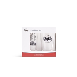Taylor Pint Glass, Two Pack