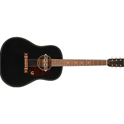 Gretsch Deltoluxe Dreadnought Acoustic Guitar Black Top