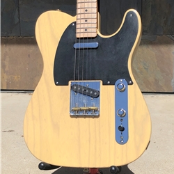 Used Fender 70th Anniversary Broadcaster, Maple Fingerboard, Blackguard Blonde 2019