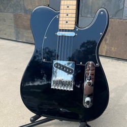 Used 2020 Fender Player Telecaster Black MN with Hard Case