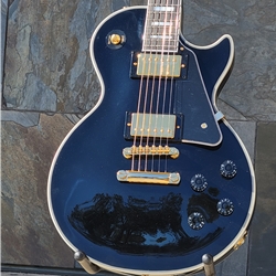 Epiphone Les Paul Custom Ebony Gibson Custom Shop Inpired with Hard Case