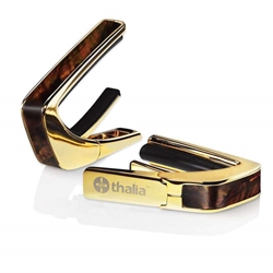 Thalia 25k Gold Finish Capo w/Tennessee Whisky Wing Inlay