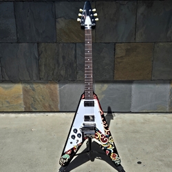 Epiphone Jimi Hendrix "Love Drops" Flying V Left Handed
