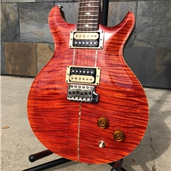 Used 2001 PRS Santana II Artist package Orange Brazilian Rosewood with Hard Case