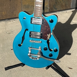 Used 2021 Gretsch G2657T Streamliner Center Block Jr. FSR Ocean Turquoise