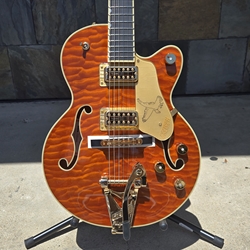 Gretsch Limited Edition Falcon Center Block Jr. with Bigsby® Quilted Maple, Ebony Fingerboard, Roundup