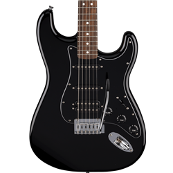 Fender Standard Stratocaster® HSSLaurel Fingerboard, Black Pickguard, Black