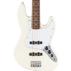 Fender Standard Jazz Bass®Laurel Fingerboard, White Pickguard,