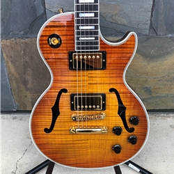 Used 1999 Gibson Custom Shop Florentine Plus Semi hollow Les Paul with Case