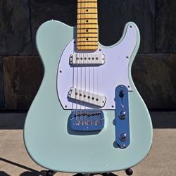 Used G&L Tribute ASAT Special Surf Green With Bag