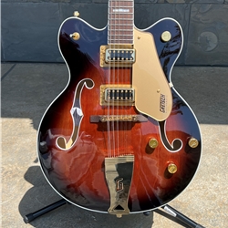 Used Gretsch G5422G 12 string Single Barrel Burst Semi Hollow Electric with Hard Case