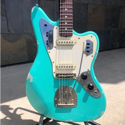 Used MJT Aged Guitars VTJG 64 Jaguar Build Seafoam Green