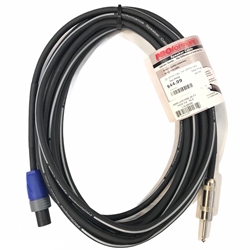 Rapco 1/4"-Speakon Speaker Cable, 14G, 25ft