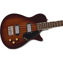 Gretsch Streamliner™ Jet™ Club Bass Single-Cut, Laurel Fingerboard, Havana Burst