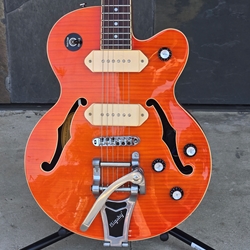 Used 2010 Epiphone WildKat Orange