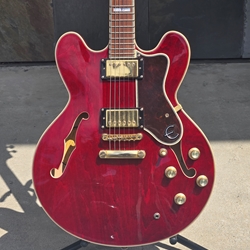Used 2017 Epiphone Sheraton II Pro Wine Red