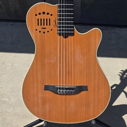 Used Godin Multiac ACS-SA Cedar Natural Nylon Electric Acoustic with Bag