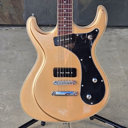 Used Eastwood Sidejack Baritone 20th Anniversary Metallic Gold