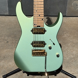 Used 2021 Angel Vivaldi Signature Pro-Mod DK24-7 Nova, Maple Fingerboard, Satin Sage Green