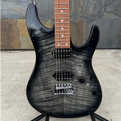 Ibanez AZ24S1F Electric, Transparent Black Sunburst