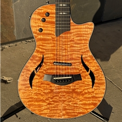 Used 2015 Taylor T5z PRO-Quilted Maple LTD with Case