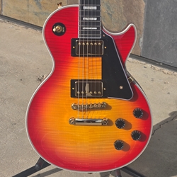 Epiphone Les Paul Custom Figured - Incl. Premium Gig Bag Heritage Cherry Sunburst