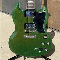 Gibson SG Standard '61 Stop Bar Translucent Teal