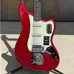 Fender Vintera® III Early '60s Bass VI, Rosewood Fingerboard, Candy Apple Red