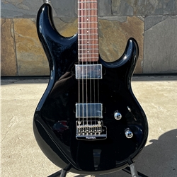 Ernie Ball Music Man Luke 4 HH Electric Guitar - Black Sparkle with Rosewood Fingerboard