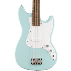 Squier Sonic® Bronco™ Bass, Laurel Fingerboard, White Pickguard, Daphne Blue